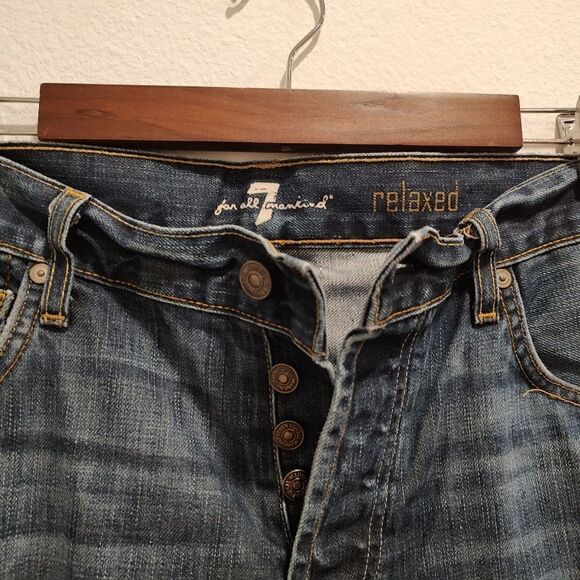 7 For All Mankind jeans. Men's size 36. - Picture 3 of 6